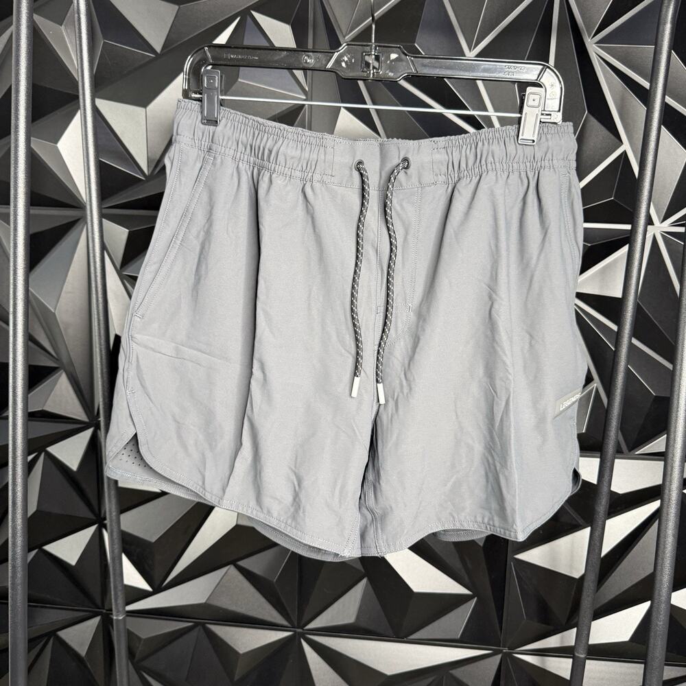 Legends Mens L Luka Shorts Gray 5” Liner